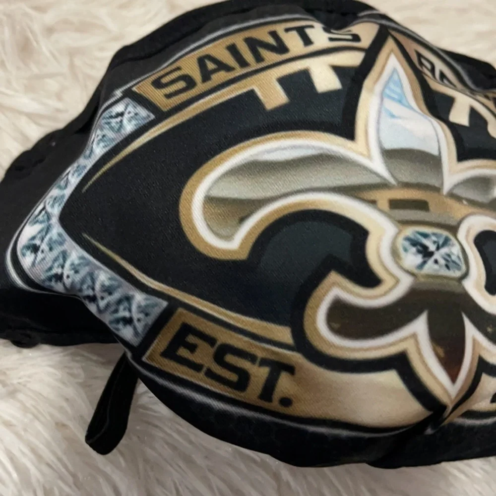 New Saints Report est 1997 face mask